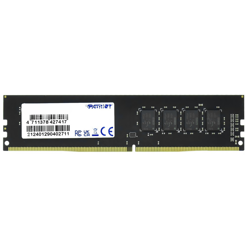 Memória RAM Patriot Signature DDR4 16GB 2666MHz PSD416G26662 - Preto