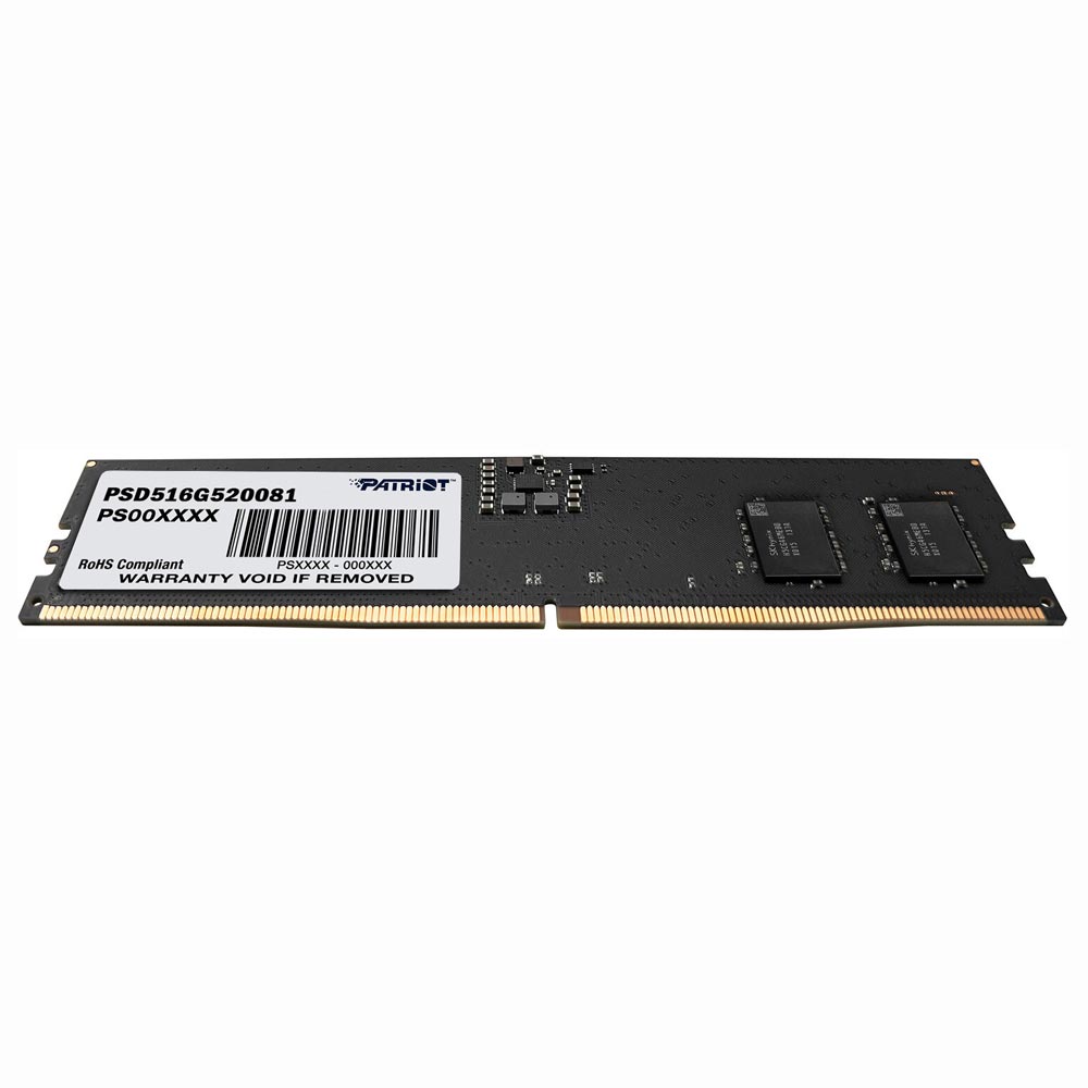 Memória RAM Patriot Signature Line DDR5 16GB 5200MHz - PSD516G520081