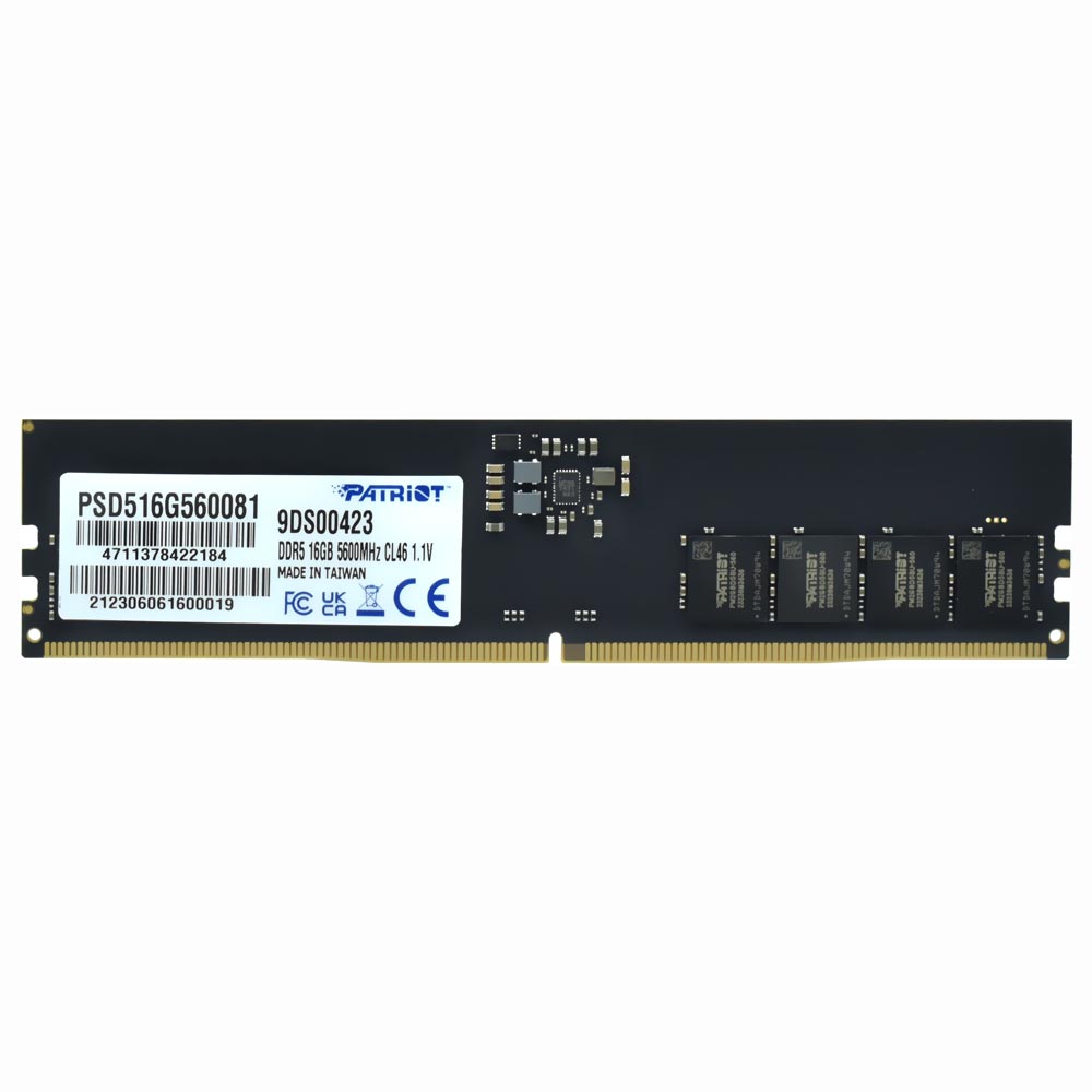 Memória RAM Patriot Signature Line DDR5 16GB 5600MHz - PSD516G560081