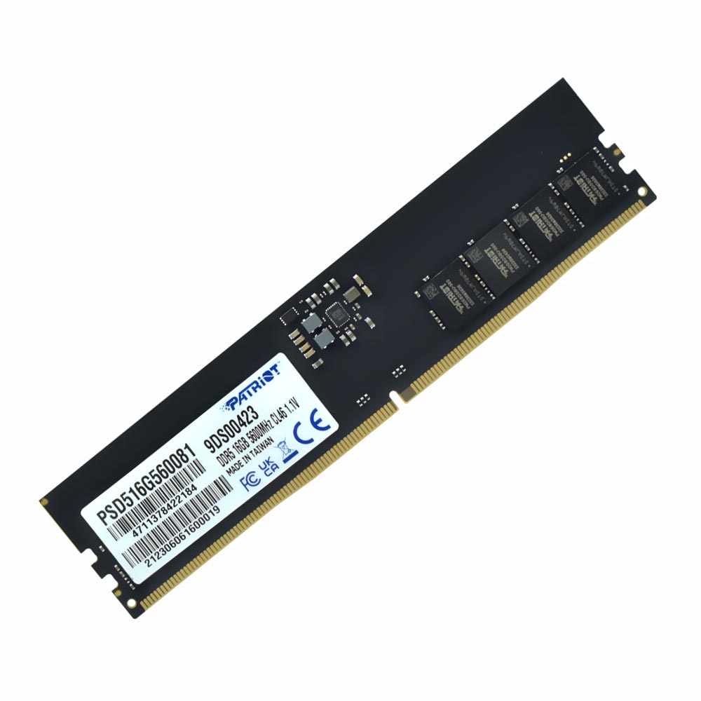 Memória RAM Patriot Signature Line DDR5 16GB 5600MHz - PSD516G560081