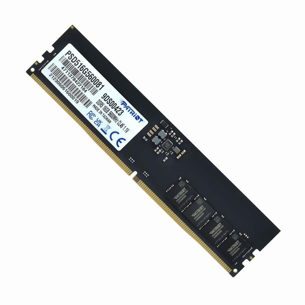 Memória RAM Patriot Signature Line DDR5 16GB 5600MHz - PSD516G560081