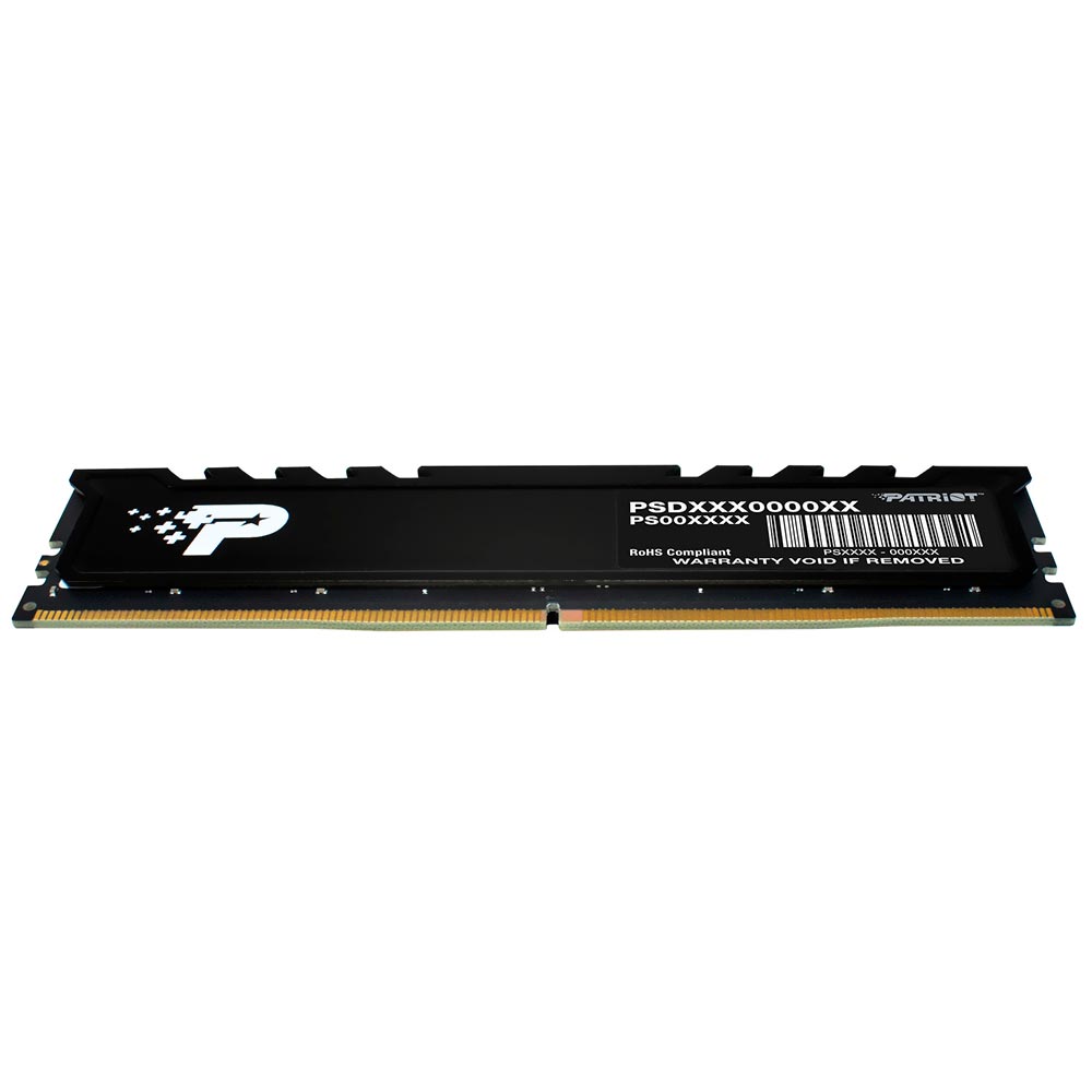 Memória RAM Patriot Signature Premium DDR5 8GB 4800MHz - Preto (PSP58G480041H1)