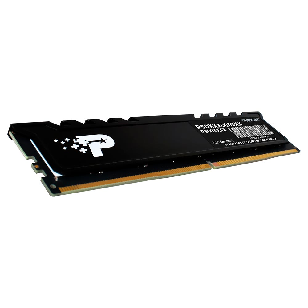 Memória RAM Patriot Signature Premium DDR5 8GB 4800MHz - Preto (PSP58G480041H1)