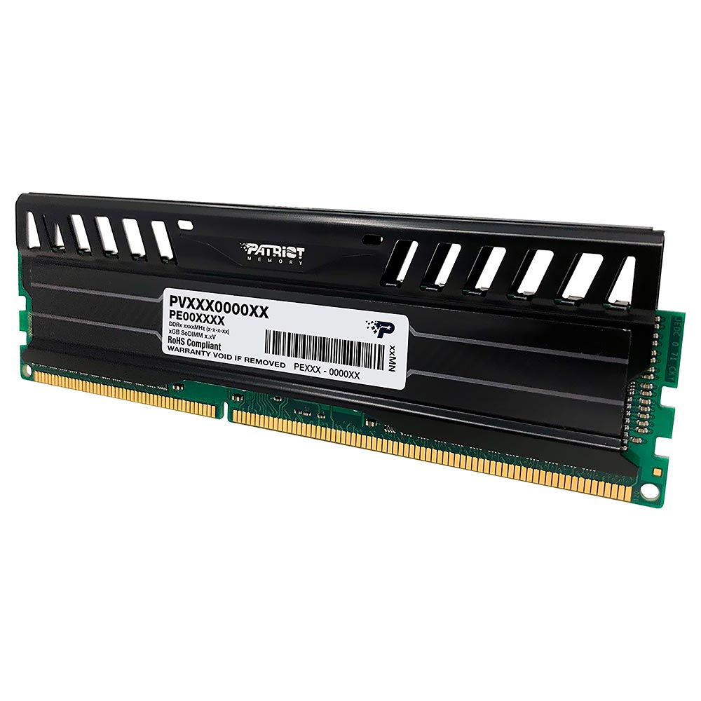 Memória RAM Patriot Viper DDR3  8GB 1600MHz - Preto (PV38G160C0)