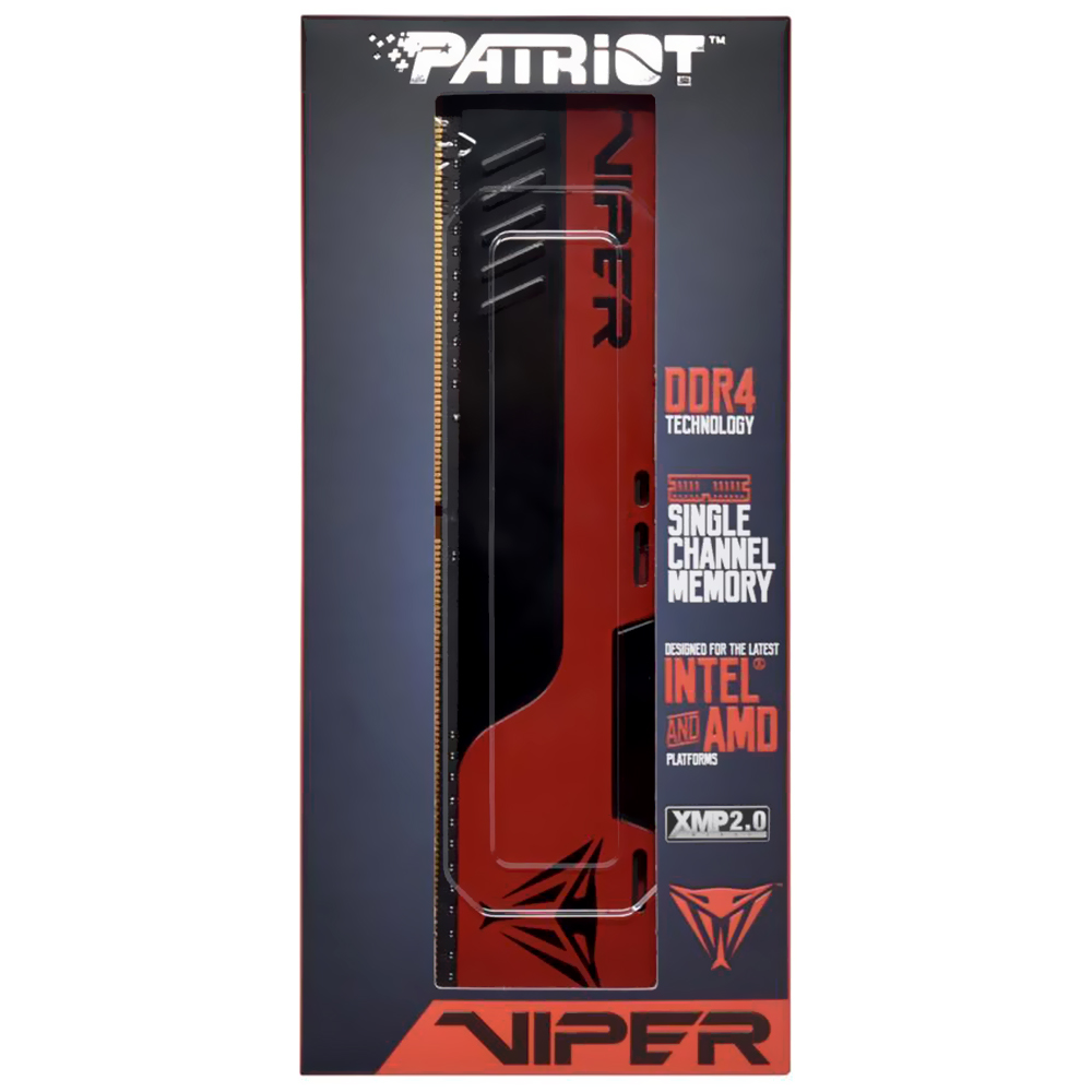 Memória RAM Patriot Viper Elite II DDR4 8GB 3600MHz - Vermelho (PVE248G360C0)