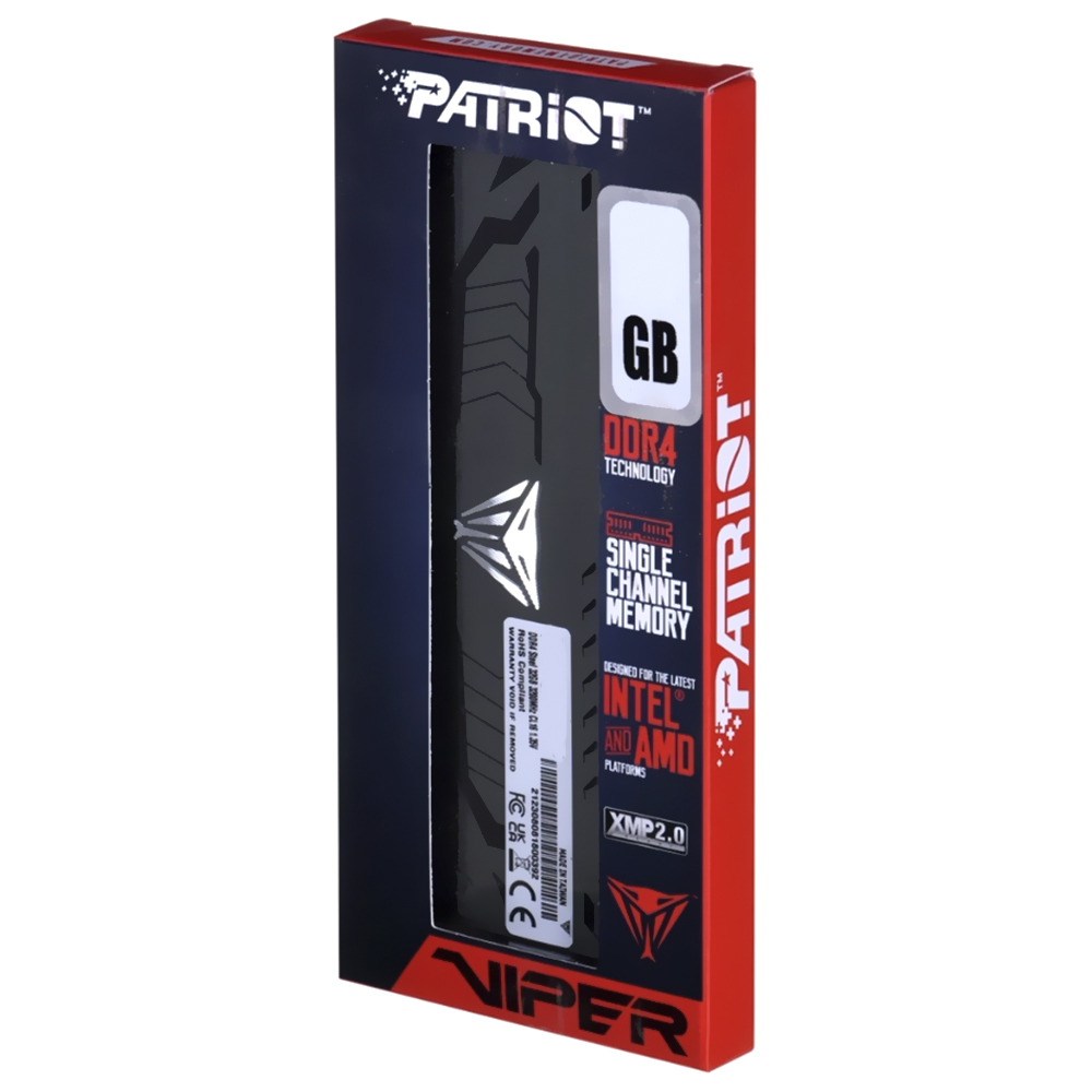 Memória RAM Patriot Viper Steel DDR4 8GB 3000MHz - Cinza (PVS48G300C6)