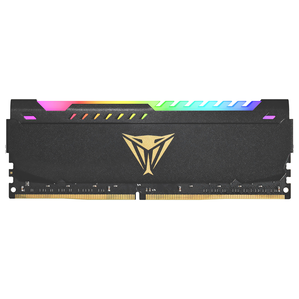 Memória RAM Patriot Viper Steel DDR4 8GB 3200MHz RGB - Preto (PVSR48G320C8)
