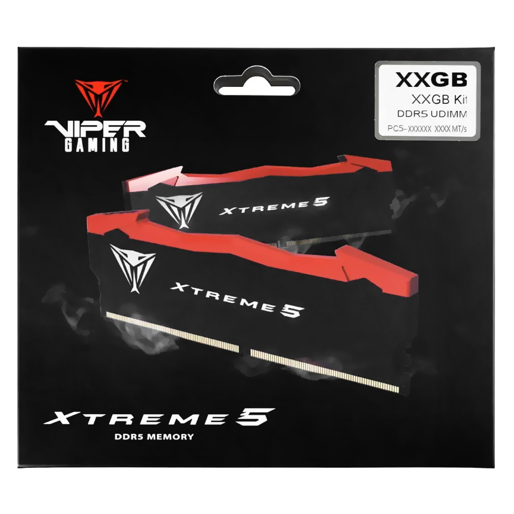 Memória RAM Patriot Viper Xtreme 5 DDR5 32GB (2x16GB) 6400MHz - Preto (PVX532G64C32K)