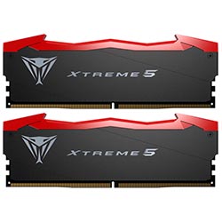 Memória RAM Patriot Viper Xtreme 5 DDR5 48GB (2x24GB) 8200MHz - Preto / Vermelho (PVX548G82C38K)