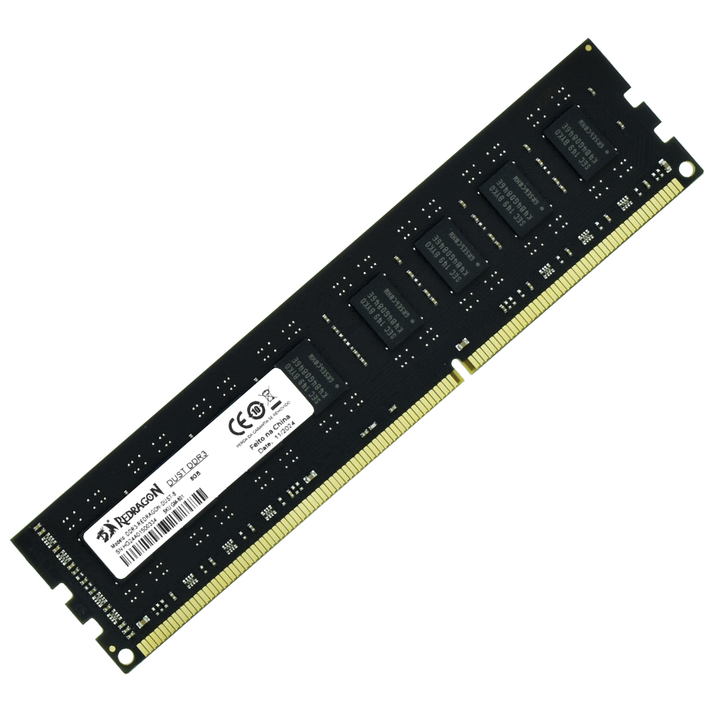 Memória RAM Redragon Dust DDR3 8GB 1600MHz - GM-601