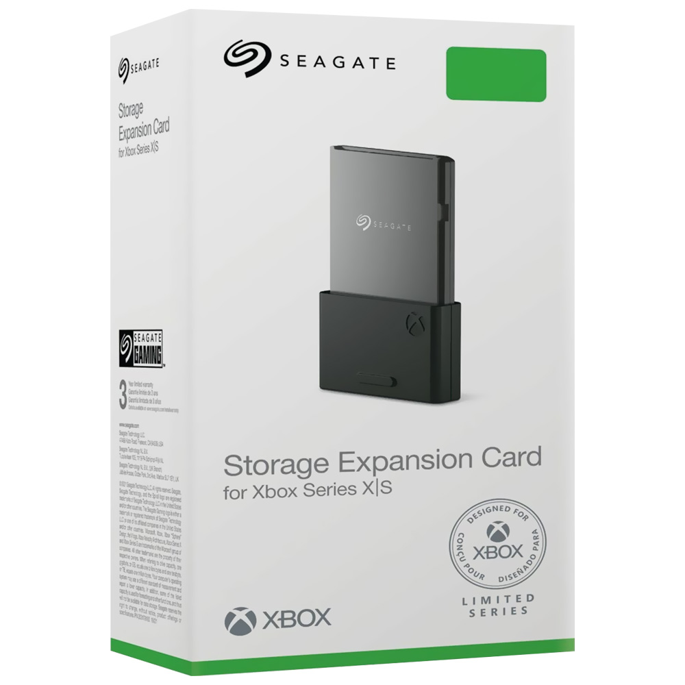 Cartão de Expansão de Armazenamento 1TB Seagate para Xbox Series X/S - Preto (STJR1000400)