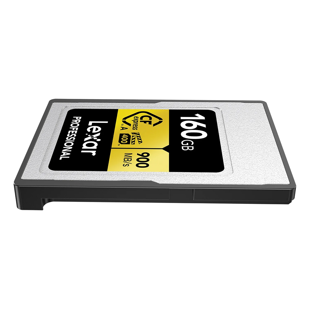 Cartão de Memória CF Express Lexar Professional Type A Gold Series 160GB - LCAGOLD160G-RNENG