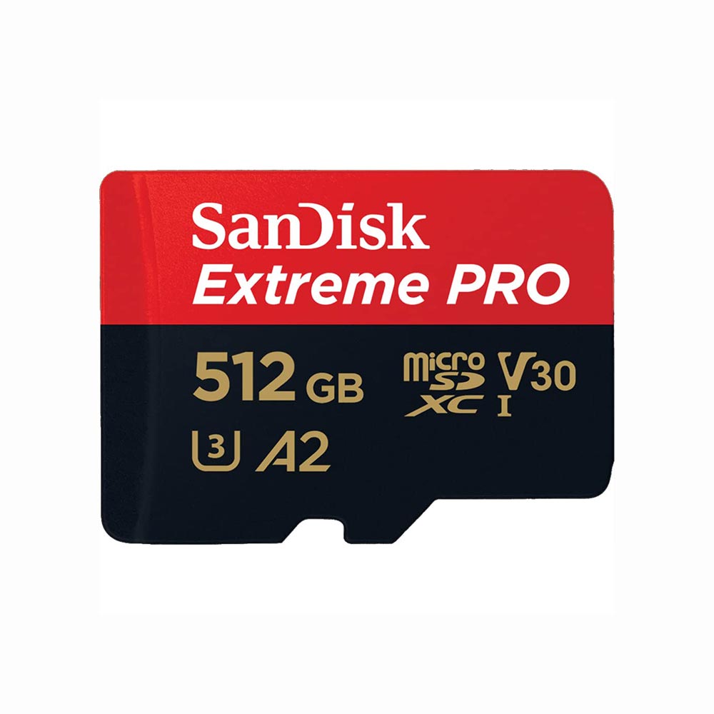 Cartão de Memória Micro SD Sandisk Extreme Pro 512GB - SDSQXCD-512G-GN6MA