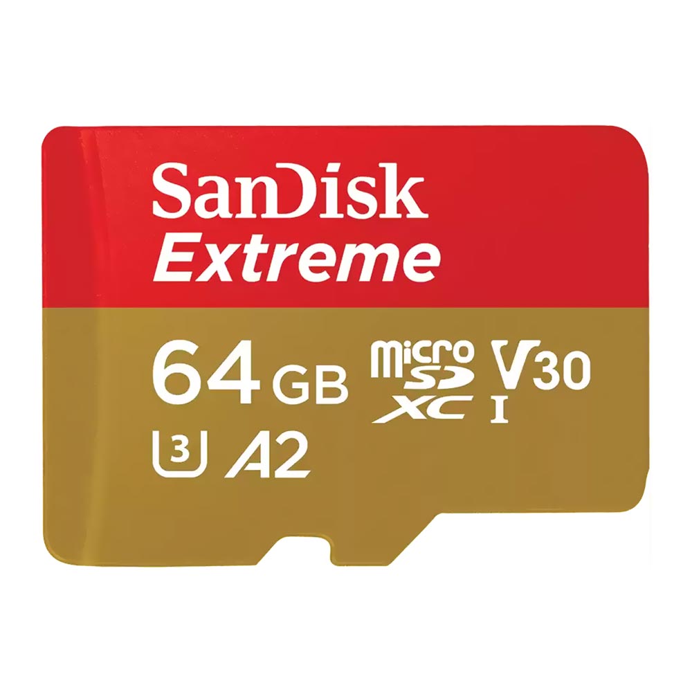 Cartão de Memória Micro SD SanDisk Extreme U3 64GB