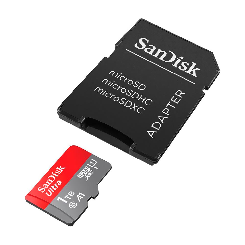 Cartão de Memória Micro SD SanDisk Ultra 1TB Class 10 A1 U1 - SDSQUAC-1T00-GN6MA