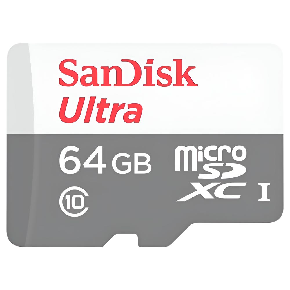 Cartão de Memória Micro SD SanDisk Ultra 64GB Classe 10 