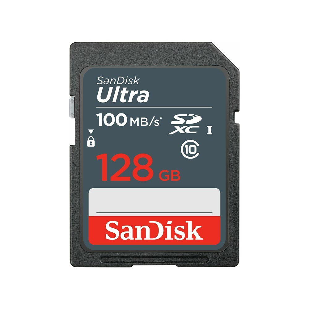 Cartão de Memória SD SanDisk Ultra 128GB Classe 10