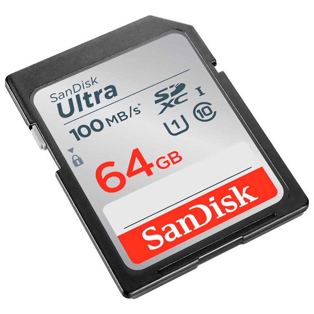 Cartão de Memória SD SanDisk Ultra 64GB Classe 10 - SDSDUNR-064G-GN3IN