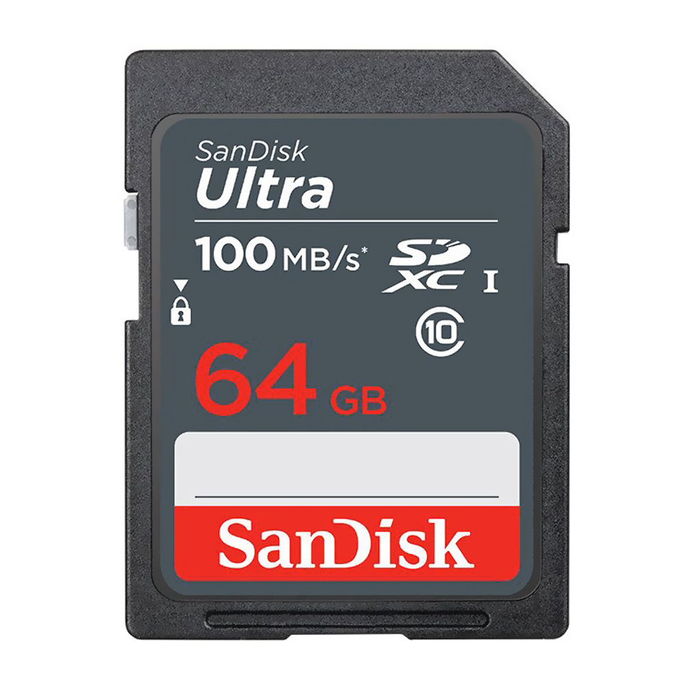 Cartão de Memória SD SanDisk Ultra 64GB Classe 10 - SDSDUNR-064G-GN3IN