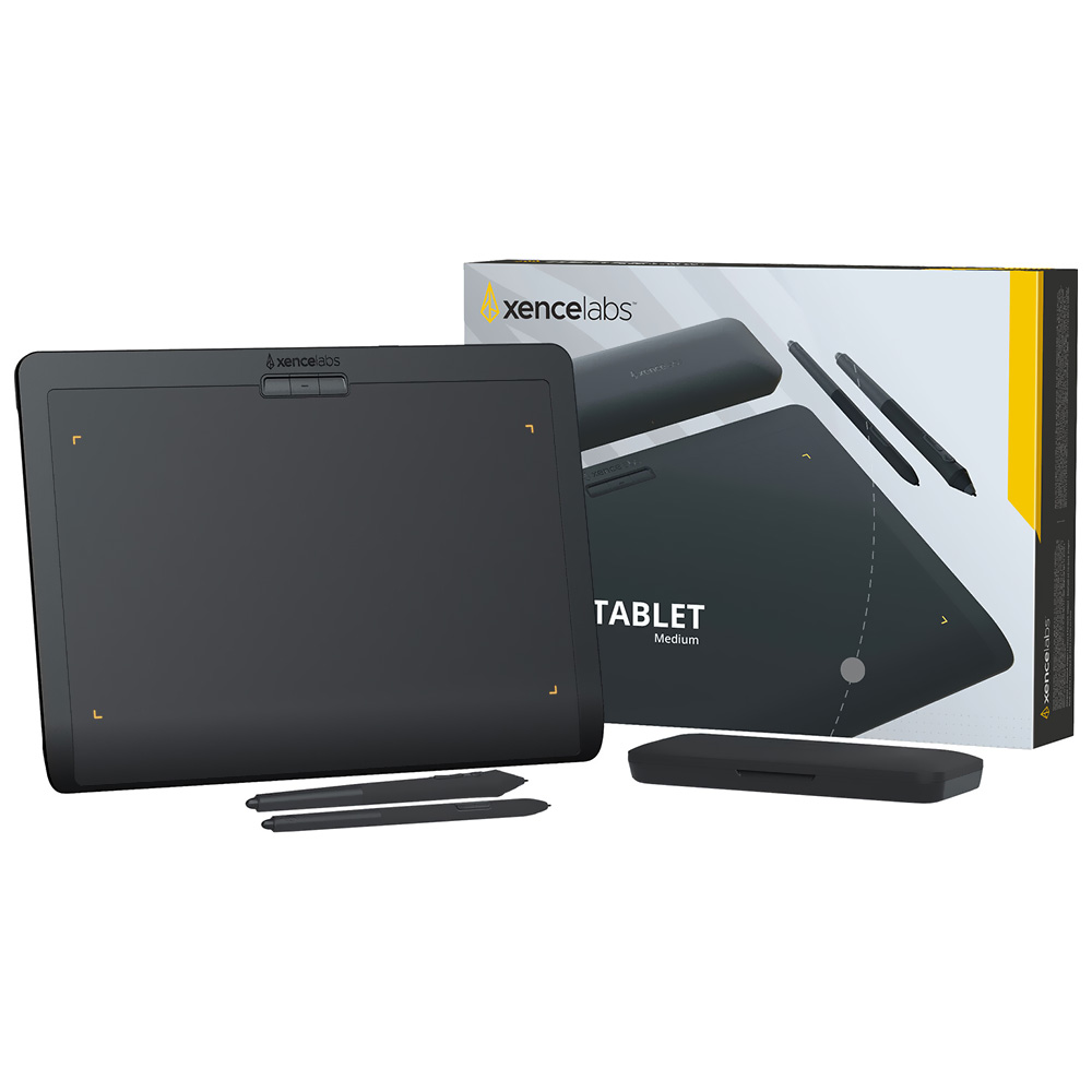 Mesa Digitalizadora Xencelabs BPH0812WA Pen Tablet Small - Preto