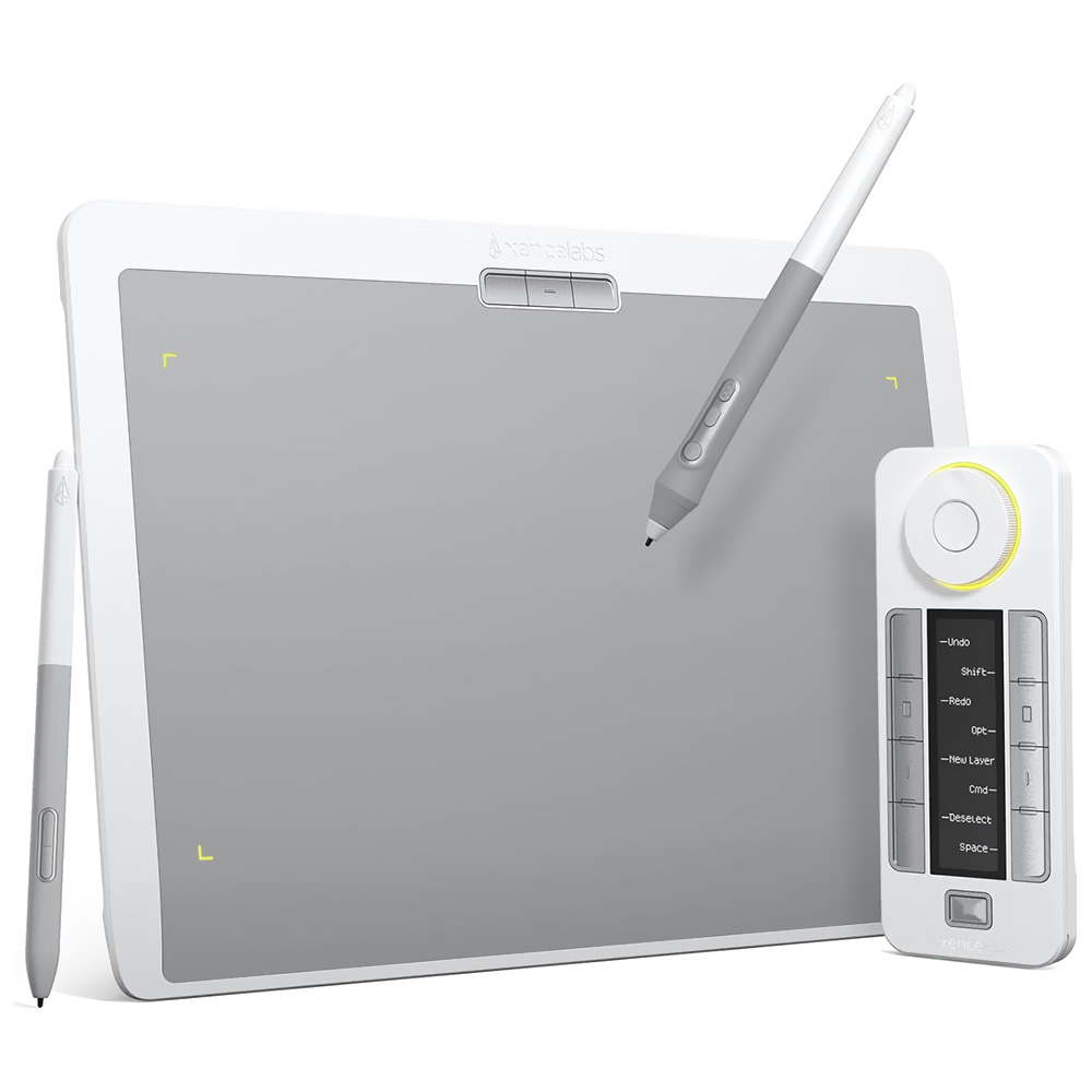 Mesa Digitalizadora Xencelabs BPH1212WA Pen Tablet Medium Bundle SE - Branco