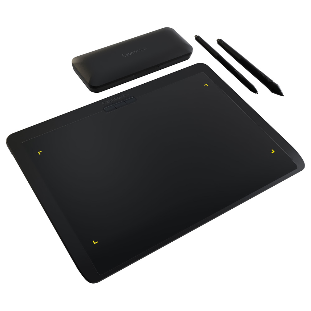 Mesa Digitalizadora Xencelabs BPH1212WA Pen Tablet Medium - Preto