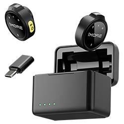 Microfone 1More M100 Pixie Mini Wireless / TX / RX / USB-C - Preto
