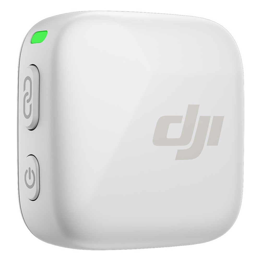Microfone DJI Mic Mini Transmitter DM3002 Wireless - Branco (Artic White)