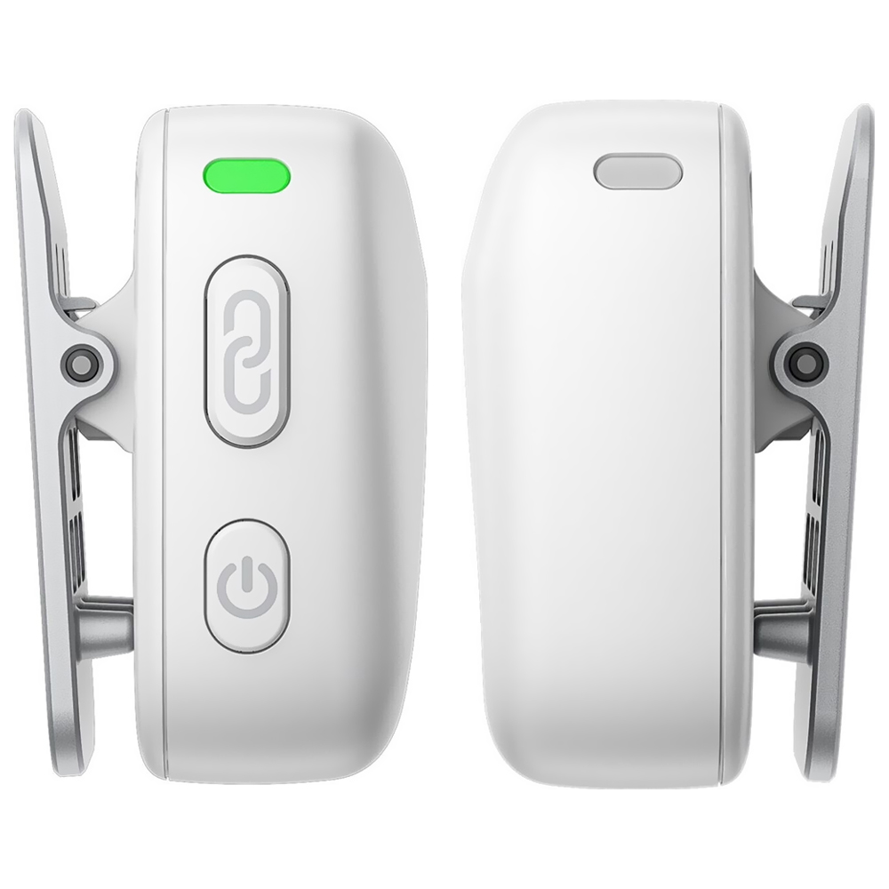 Microfone DJI Mic Mini Transmitter DM3002 Wireless - Branco (Artic White)