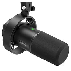 Microfone Fifine K688 Dynamic Podcast - Preto
