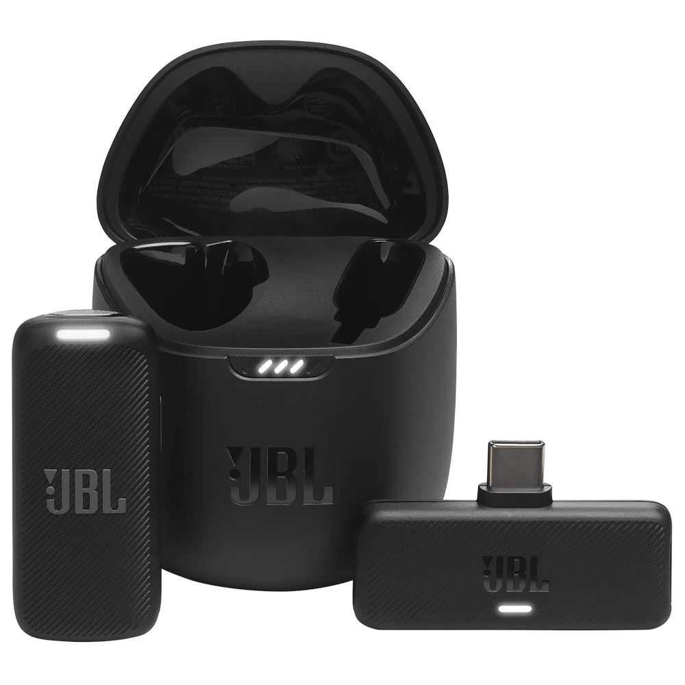 Microfone JBL Quantum Stream Wireless - Preto (para smartphone)