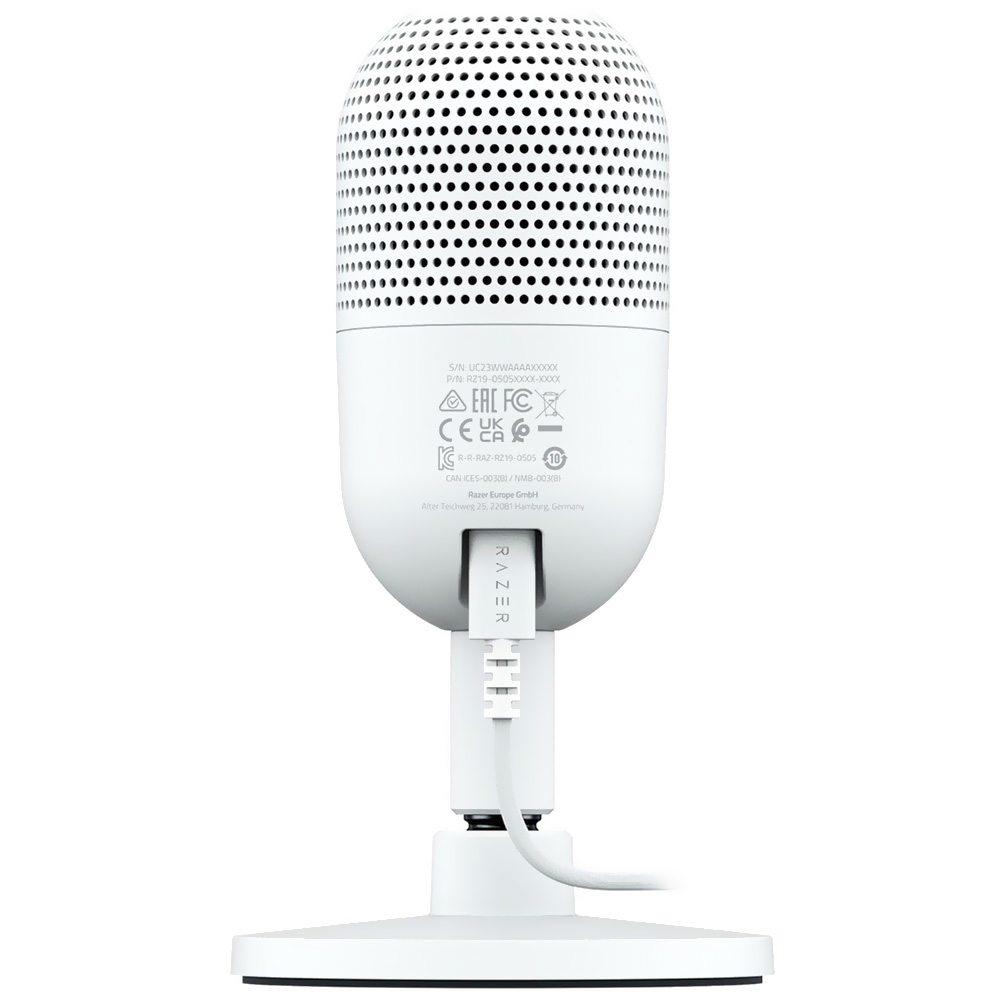 Microfone Razer Seiren V3 Mini White Edition - Branco (RZ19-05050300-R3U1)
