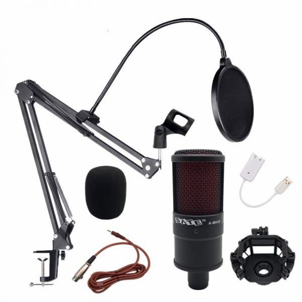 Microfone Satellite A-MK05 Live Broadcast - Preto