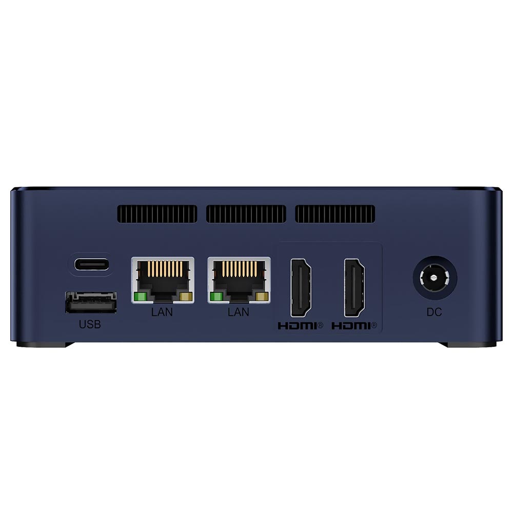 Mini PC Beelink EQ12 Alder Lake Intel N100 de 0.8GHz / 16GB de RAM / 500GB SSD - Navy Azul