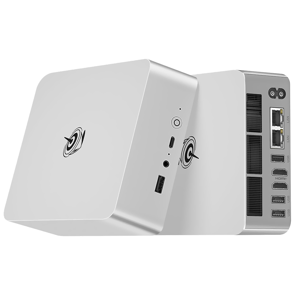 Mini PC Beelink EQI13 Pro Intel Core i7 13620H de 2.4GHz / 32GB de RAM / 1TB SSD / Win11Pro - Frost Prata