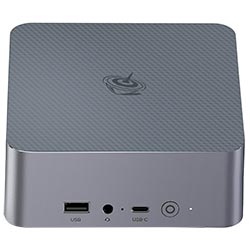 Mini PC Beelink EQR5 Mini AMD Ryzen 5 Pro 5650U de 2.3GHz / 16GB de RAM / 500GB SSD - Cinza