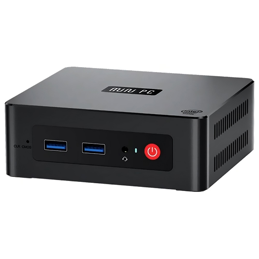 Mini PC Beelink GK Mini Intel Celeron J4125 de 2.0GHz / 8GB de RAM / 128GB SSD - Preto