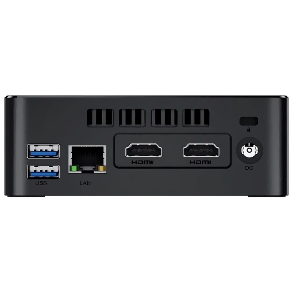 Mini PC Beelink GK Mini Intel Celeron J4125 de 2.0GHz / 8GB de RAM / 128GB SSD - Preto