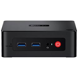 Mini PC Beelink GK Mini Intel Celeron J4125 de 2.0GHz / 8GB de RAM / 256GB SSD - Preto