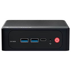 Mini PC Beelink SER5 AMD Ryzen 5 5500U de 2.1GHz / 16GB de RAM / 500GB SSD - Preto