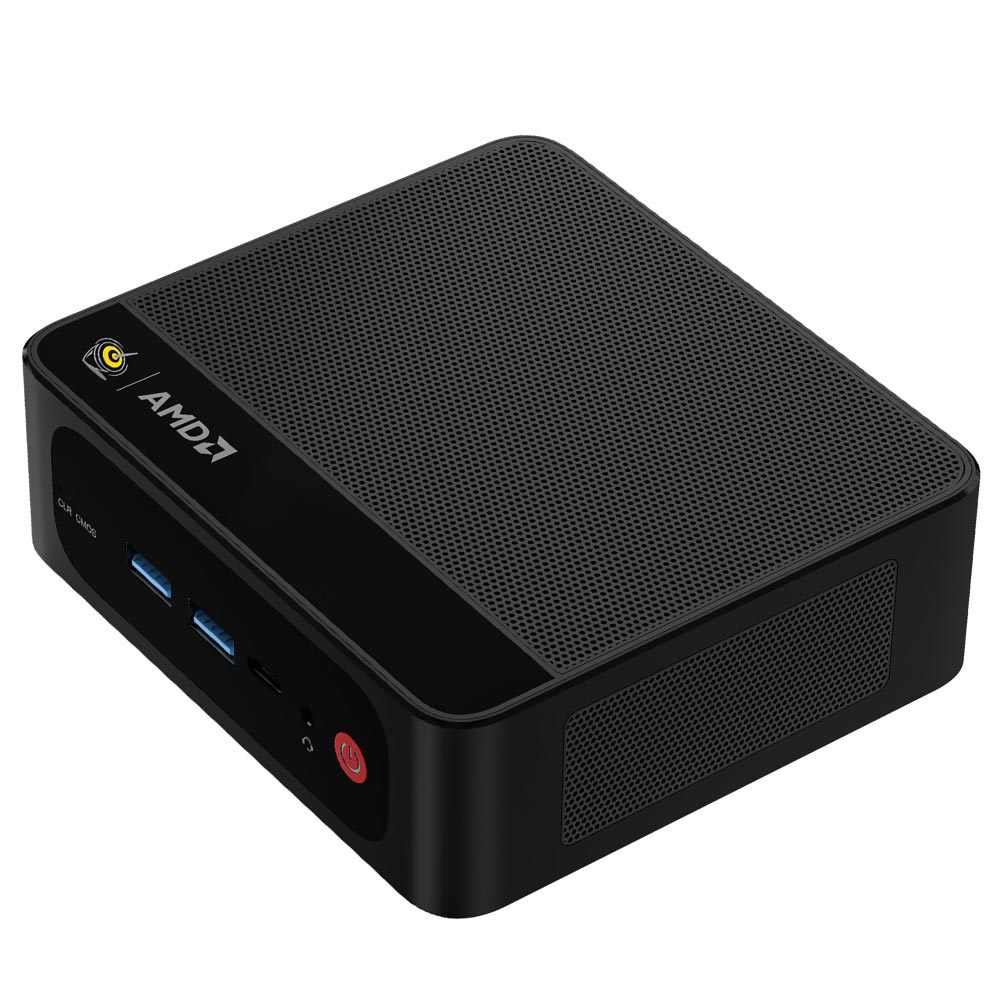 Mini PC Beelink SER5 AMD Ryzen 5 5500U de 2.1GHz / 16GB de RAM / 500GB SSD - Preto