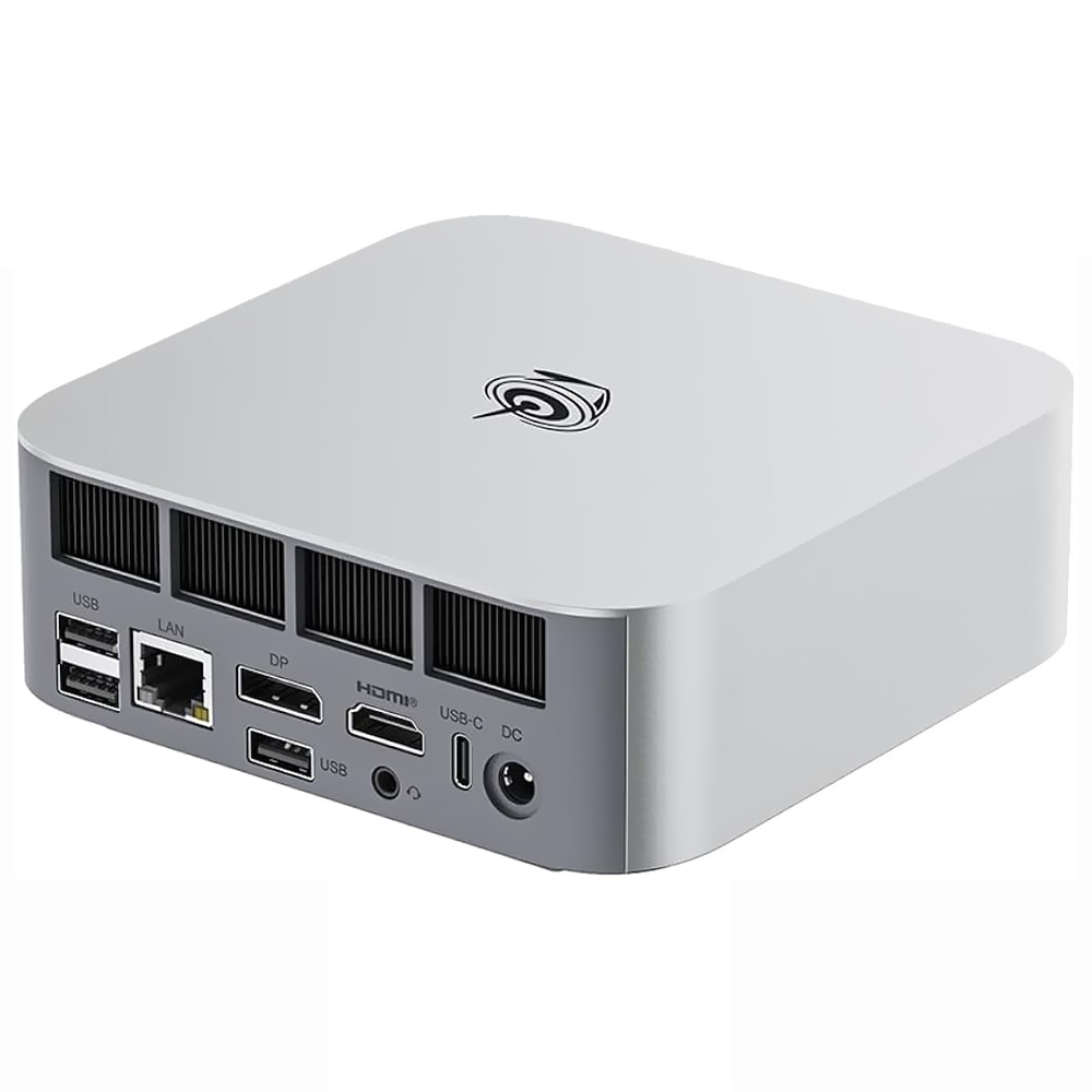 Mini PC Beelink SER9 Pro AMD Ryzen 7 H 255 de 3.3GHz / 32GB de RAM / 1TB SSD / Win11Pro - Frost Prata