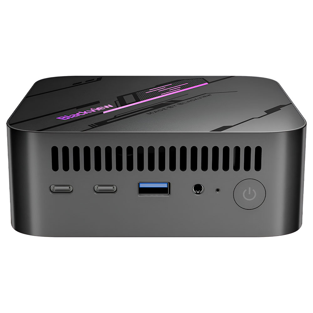 Mini PC Blackview MP100 AMD Ryzen 7 5825U de 2.0GHz / 32GB de RAM / 1TB SSD - Cinza