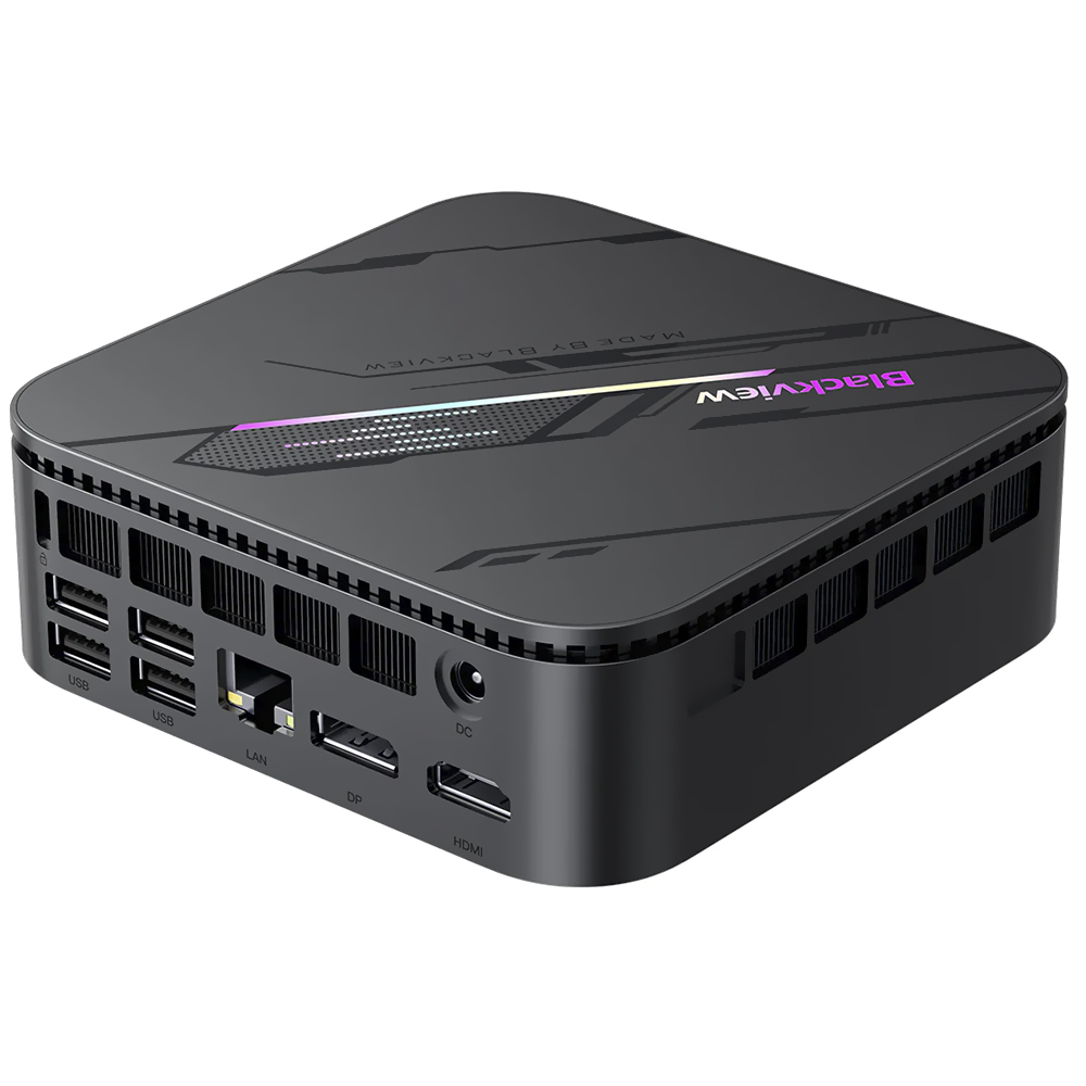 Mini PC Blackview MP100 Pro Intel Core i9 12900HK de 2.5GHz / 16GB de RAM / 512GB SSD / Win11Pro - Cinza