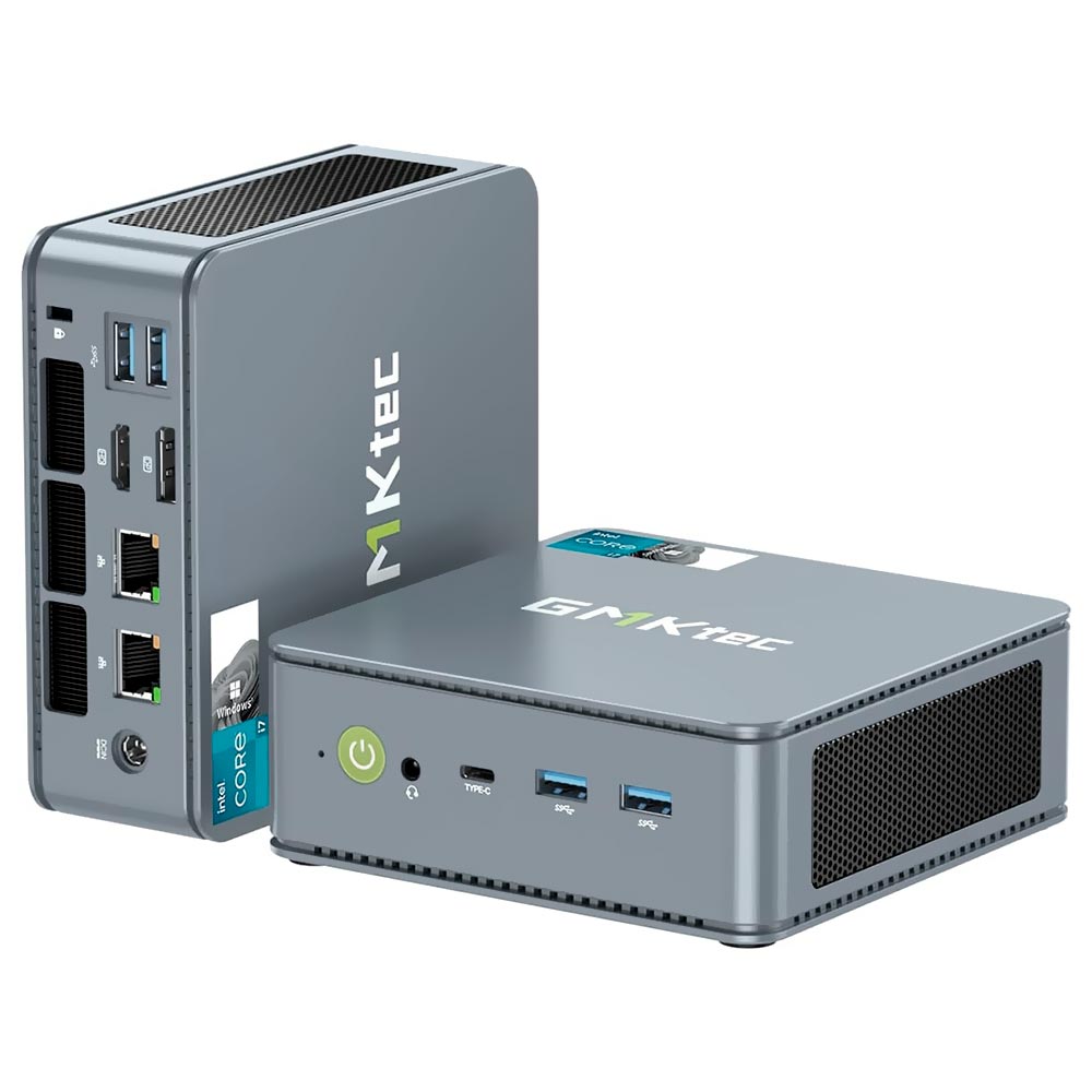 Mini PC Gmktec Nucbox K7 Plus Intel Core i7 13620H de 2.4GHz / 16GB de RAM / 1TB SSD / Win11Pro