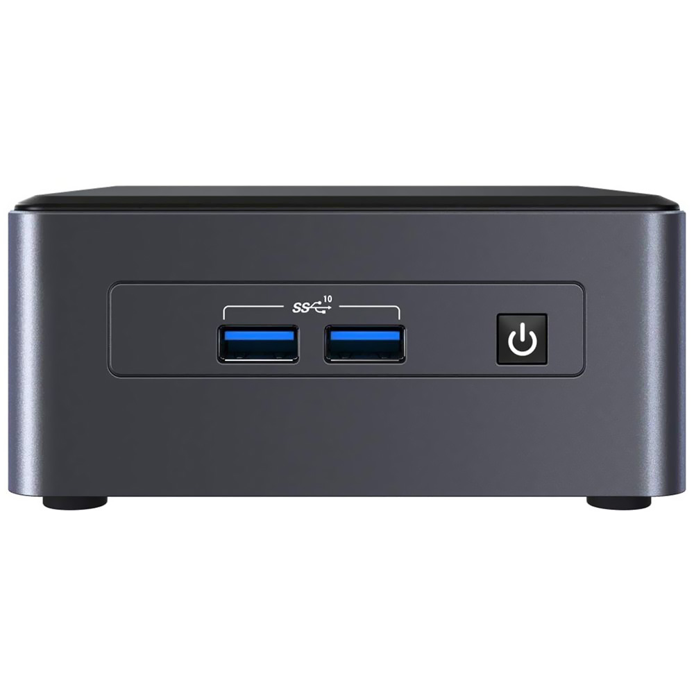 Mini PC Intel Nuc NUC11TNHI50001 Intel Core i5 1135G7 de 2.4GHz - Cinza / Preto (Memória e HD não inclusos)