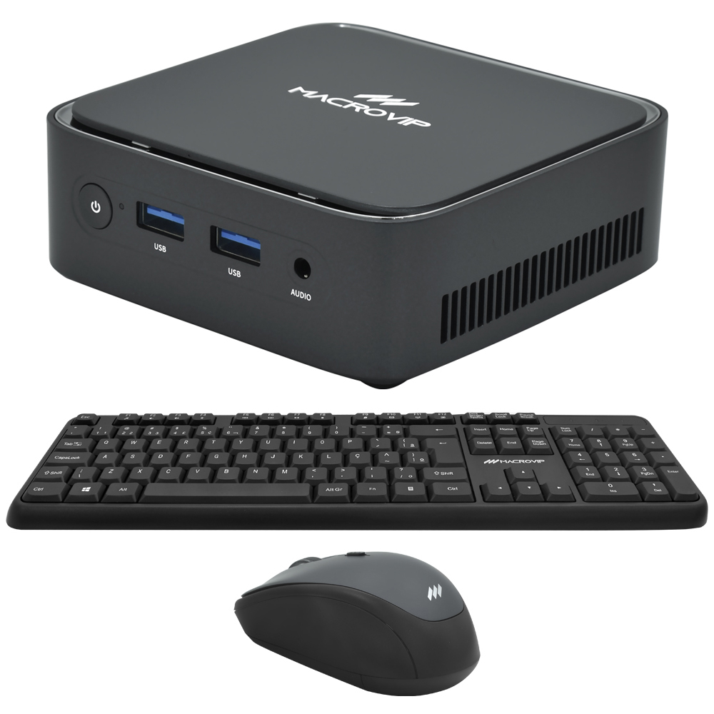 Mini PC Macrovip nanoBOX C1 Intel N100 de 0.8GHz / 8GB de RAM
