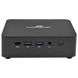 Mini PC Macrovip nanoBOX K1 Intel Core i3 1215U de 1.2GHz / 8GB de RAM / 512GB SSD / Win11Pro - Preto