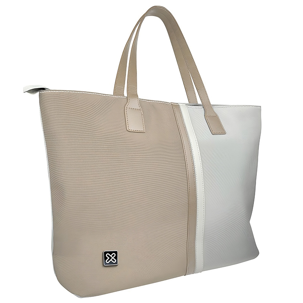 BOLSA P/ NOTEBOOK 15.6" KLIP KLB-461BG CAPRI FEMENINO BEIGE