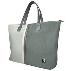 BOLSA P/ NOTEBOOK 15.6" KLIP KLB-461GR CAPRI FEMENINO CINZA